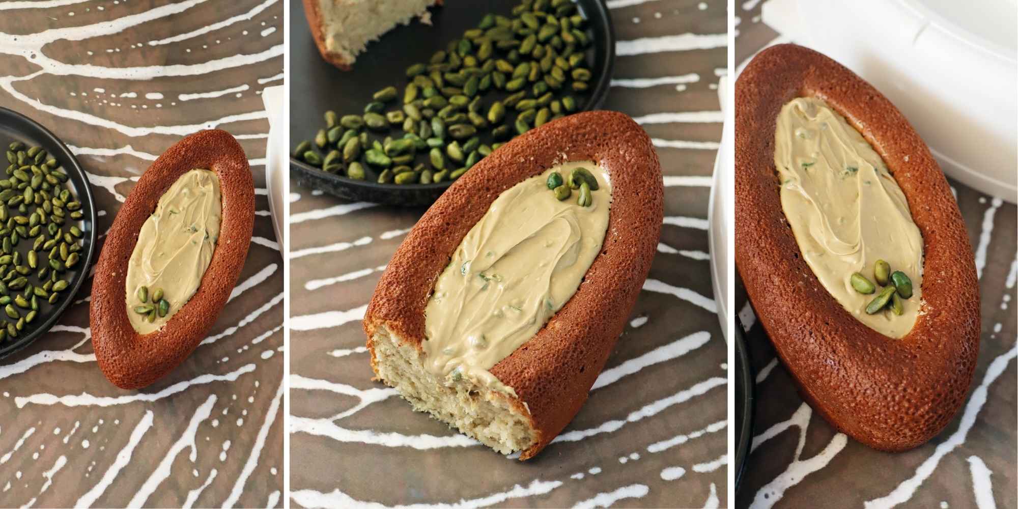 Recette financier barquette pistache - ScrapCooking
